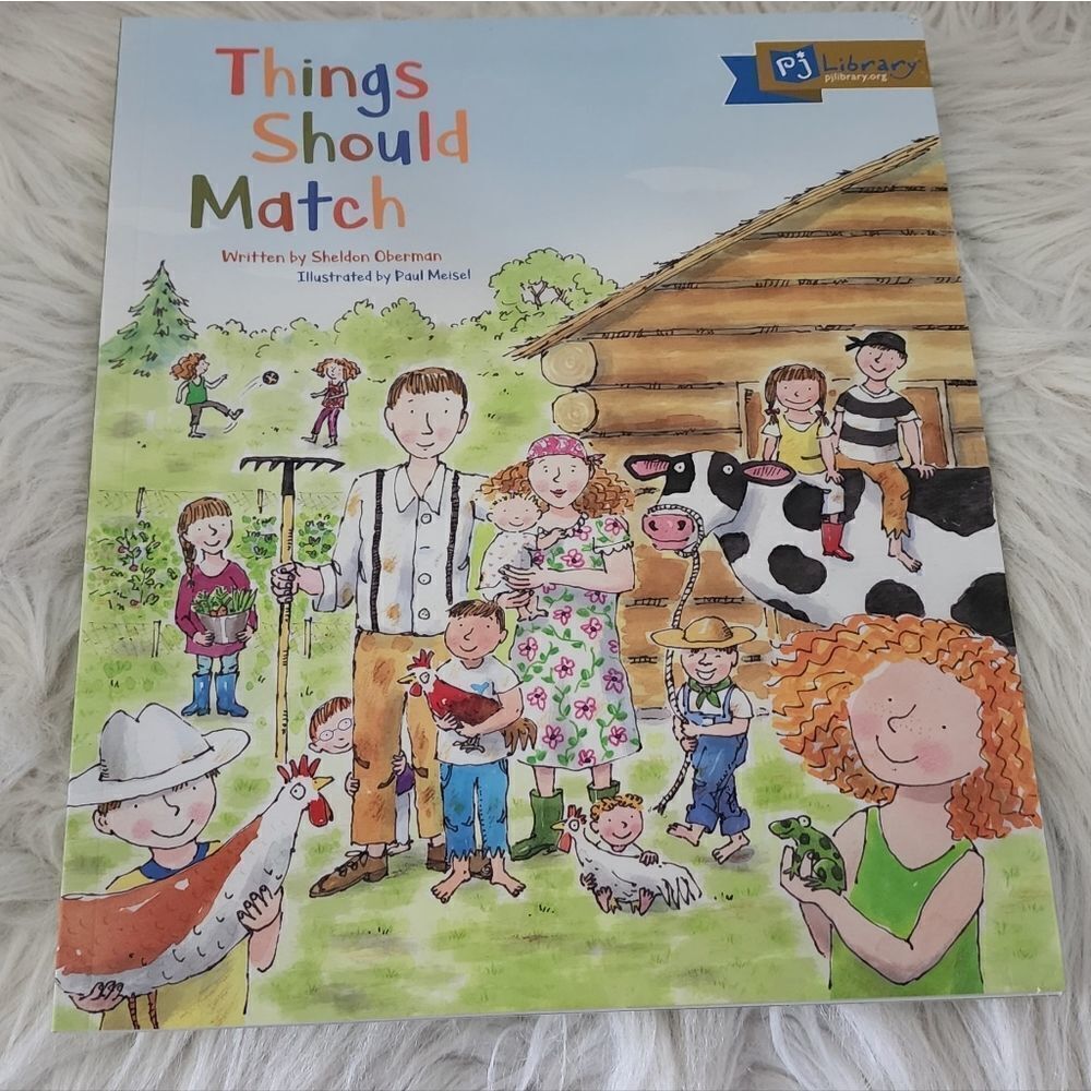 Things Should Match by Sheldon Oberman paperback book